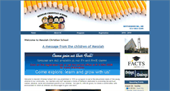 Desktop Screenshot of messiahchristianschool.org